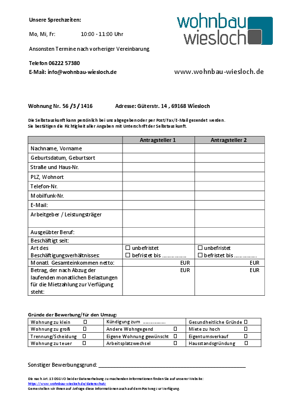 2 Zimmer, 74,46 m² in Wiesloch · Güterstraße 14 – Bild 8